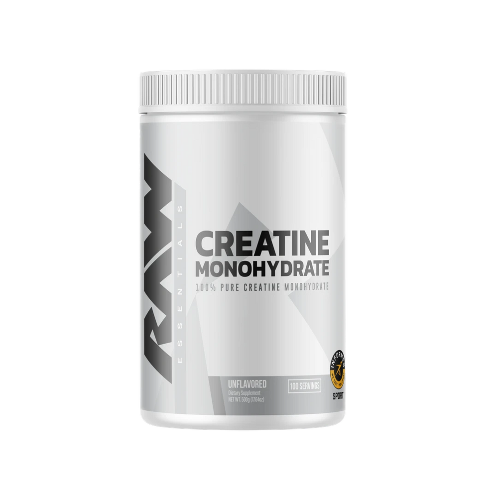 Raw Creatine Monohydrate (100 servings)