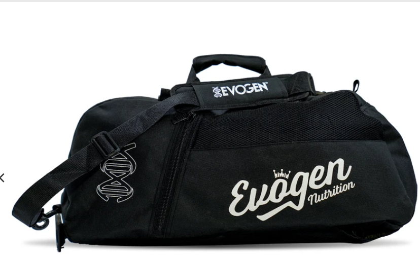 Evogen Classic Big Zipper Duffle Bag