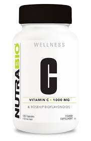 NutraBioVitamin C with Rose Hips