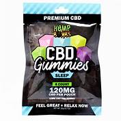 CBD 120mg Sleep Gummies 8 ct